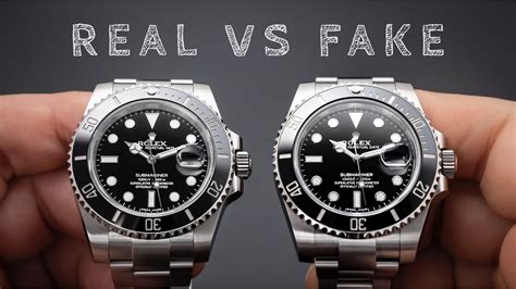 real vs false Rolex